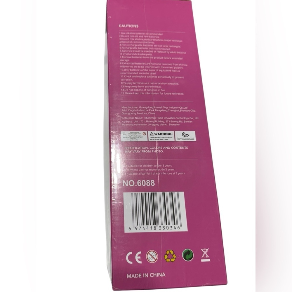 NWT Ruko 6088 Programmable Pink Robot Gesture Sensing Intelligent Remote Control - Picture 6 of 8